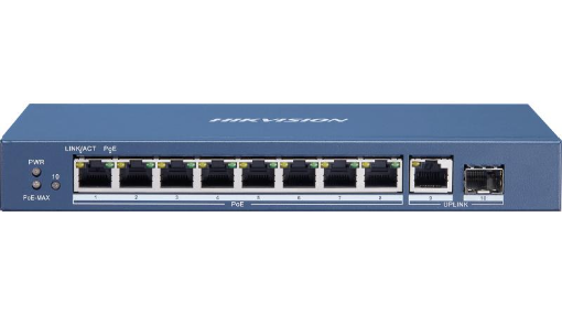 Picture of Hikvision Poe Switch 8 port 