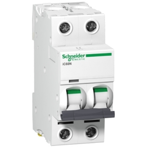 Picture of MCB 2P 16A - Acti9 - SCHNEIDER