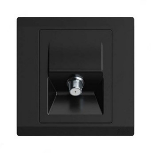 Picture of 1 Gang SAT OUTLET- 45 DEGREE