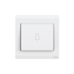 Picture of 1 Gang 1 Way 10A PUSH SWITCH- MARKED BELL