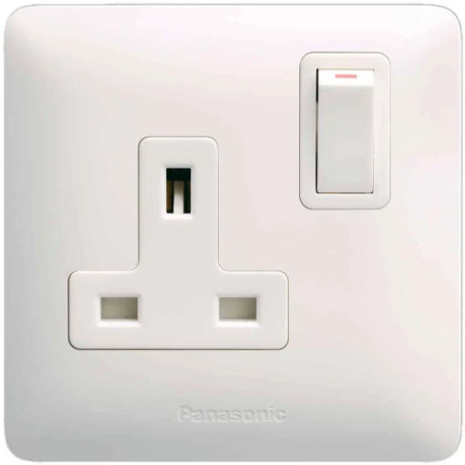 Picture of SWITCHED SOCKET 1 Gang 13A - Panasonic