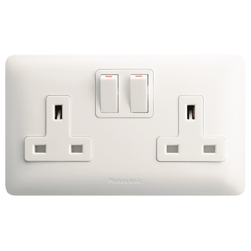 Picture of SWITCHED SOCKET-2 Gang 13A