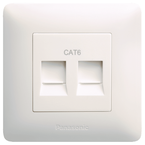 Picture of 2 Gang DATA OUTLET RJ45 CAT6-Panasonic