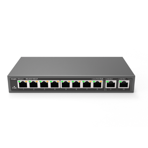 Picture of Poe Switch 8-Port -10/100 Ruijie