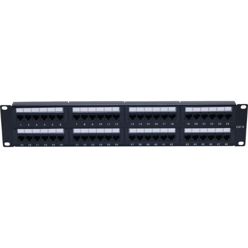 Picture of Atlantic Patch Panel 48-Port 2U Cat6 
